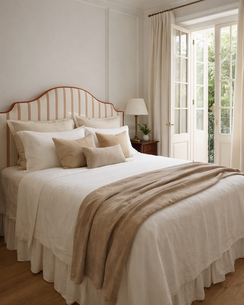 Cabecero Doble Sueve Rayas Caldera