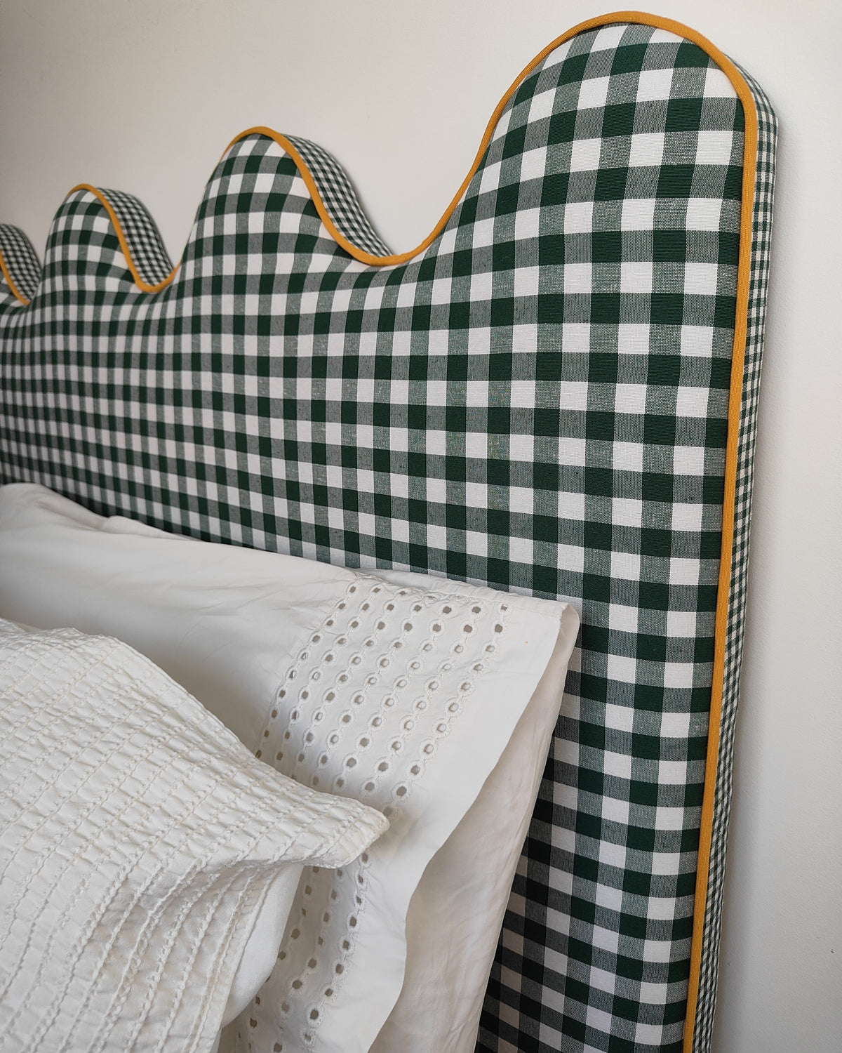 Cabecero Individual Ubiñas Vichy Verde